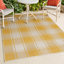 Tapis intérieur / extérieur jaune / crème Sabine-1147934050