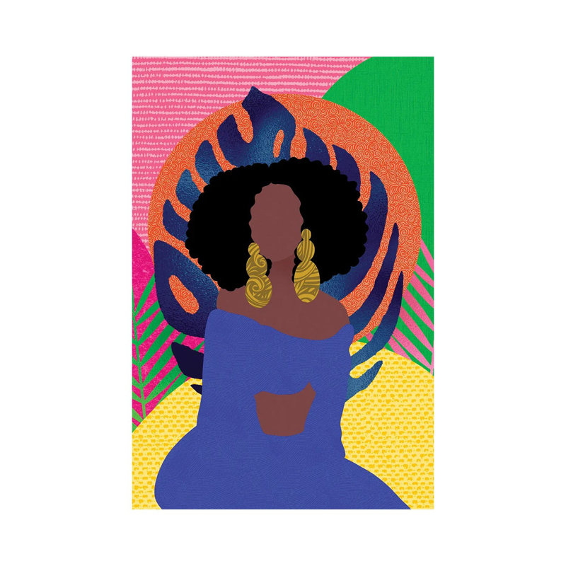 Sittin’ Pretty by Sagmoon Paper Co. - Wrapped Canvas Gallery-Wrapped Canvas Giclée, 66.04 cm H x 45.72 cm W x 1.91 cm D