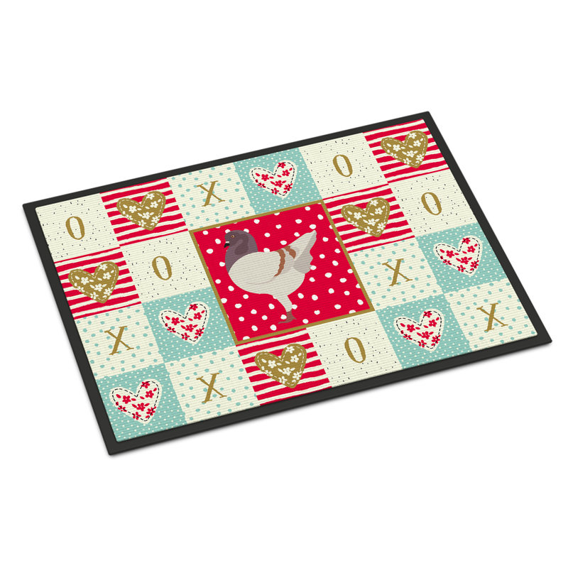 Dominika Non-Slip Patchwork Indoor Doormat