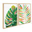 Ensemble d'art mural encadré "Monstera" par Jessi Raulet-1749705612