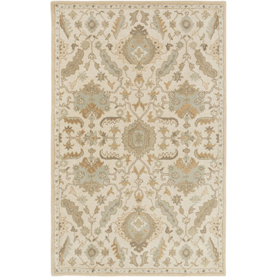 Arden Hand Tufted Wool Floral Indoor Rug
