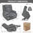 Power Lift Recliner Chair For Elderly,Fabric Lift Chairs For Living Room With Extended Footrest,Classic Single Sofa,Home Theater Seat With 2 Cup Holders,Side Pockets,Remote Control-273552338