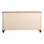 Commode 12 tiroirs pour salon et chambre à coucher, cappuccino