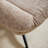 Alcuin Slipcovered Swivel Accent Chair with Footstool