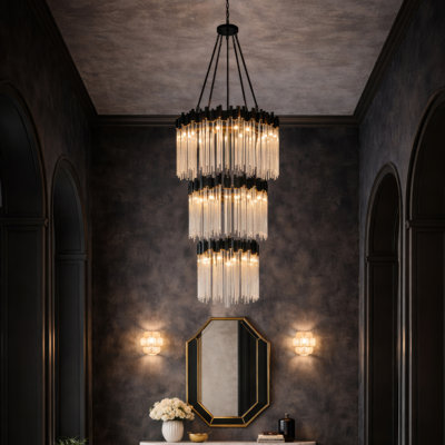 Lustre 18 lumières Matrix