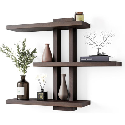 Variable Floating Shelf Made Of Wood