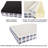PETMAKER Orthopedic Dog Bed - 2-Layer Memory Foam Dog Bed with Removable Sherpa Cover, Gray Bed and Blue Plaid Cover-69346024