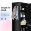 Bathroom Cabinet - Black Hook And Adjustable Shelf Systematized With Characterized