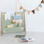 Recycled Book Rack/solid/green