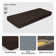 Coussin de banc de baie de 4 po Premium
