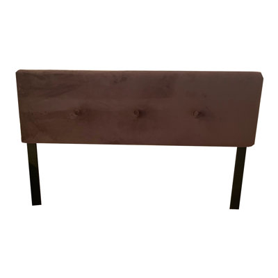Taryiah Upholstered Microfiber / Microsuede Pine Panel Headboard