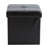Besma Faux Leather Ottoman-91534286