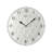 White Round Analog Wall Clocks