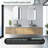 Lagos Grey Concrete Circular Vessel Bathroom Sink