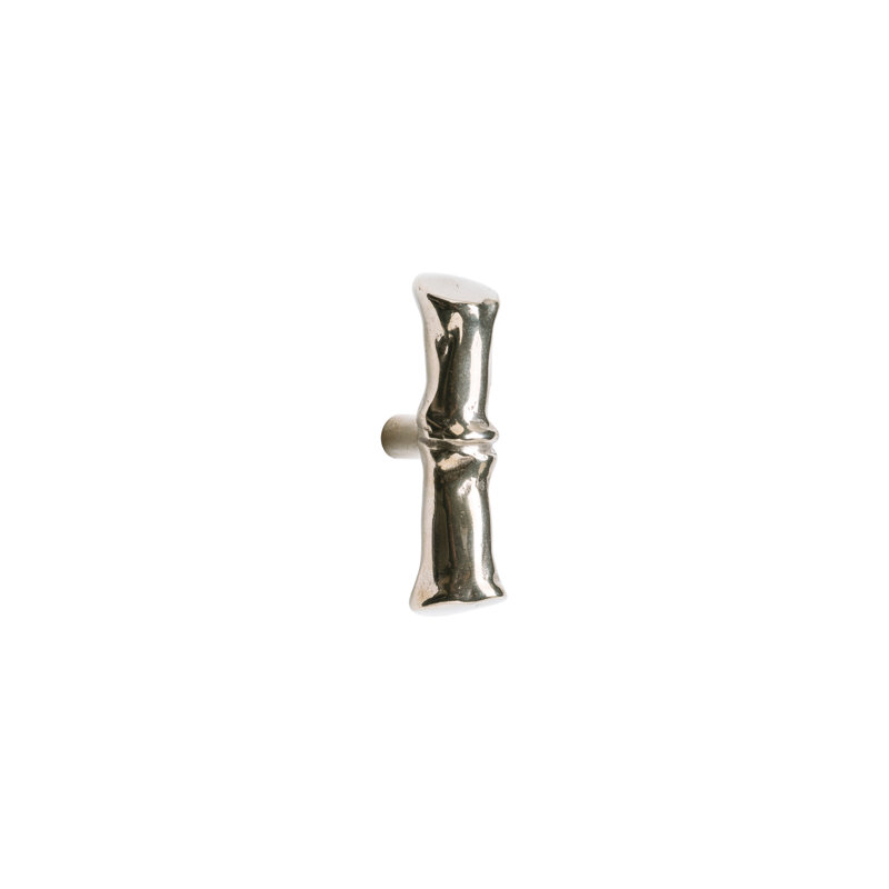 Bamboo Bronze Bar Knob, Silicon Bronze Light