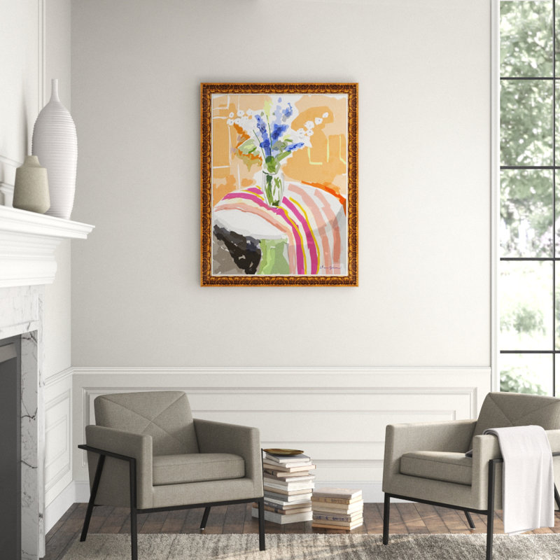 Delphiniums Giclee Print by Dana Gibson