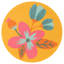 Sous-verres en papier Shelly