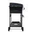 Barbecue au gaz propane 49200Btu, 4, grilles de cuisson en émail, table d'appoint pliable, panier suspendu pour barbecue avec sortie, aire de patio