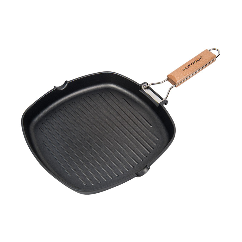 Poêle gril antiadhésive 8,6 po Master Pan, l 11,6 po