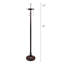 Makhaila 64.76'' Dark Bronze Traditional Floor Lamp