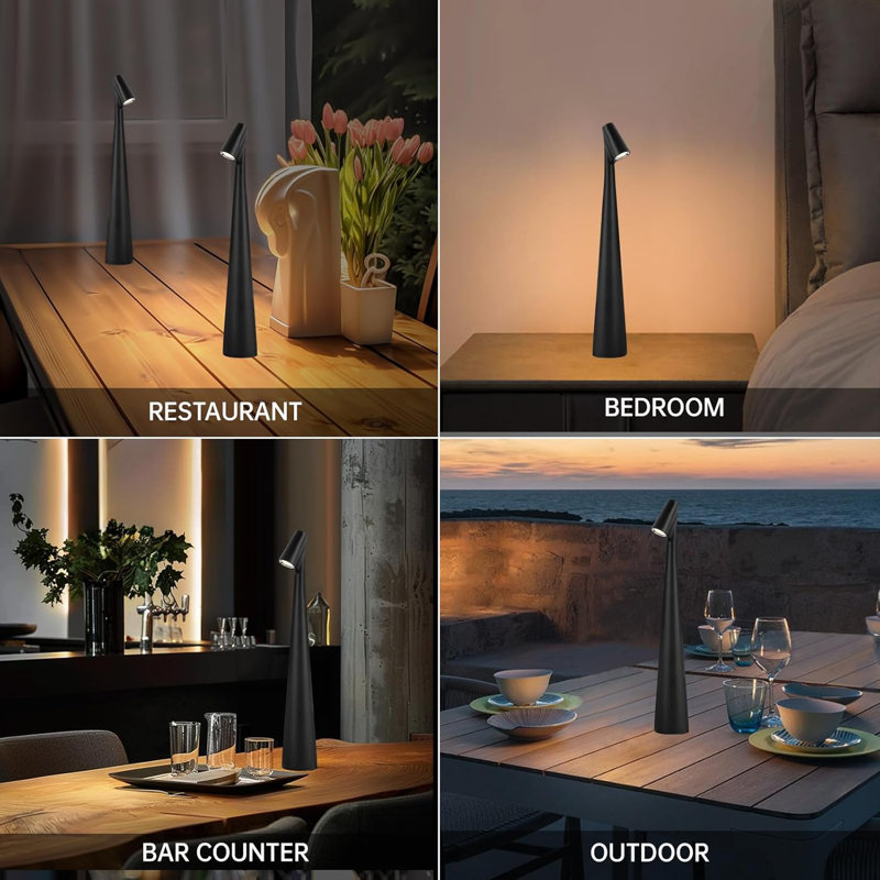 Two Wireless Desk Lamps