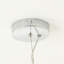 Raffles 1 - Light Rattan Cream Single Pendant