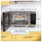GE 1.0 Cu. Ft. Capacity Countertop Convection Microwave Oven With Air Fry