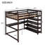 Lit mezzanine avec tablettes de rangement-51051071-51051068