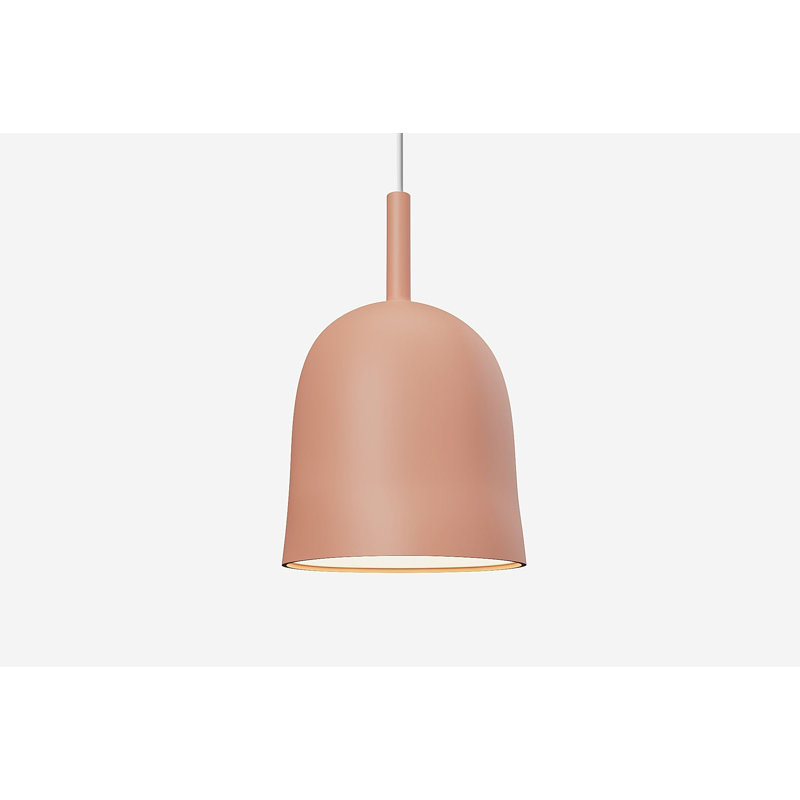 Vessel Pendant Light, Blossom, 18.5'' H x 9'' W x 9'' D, White