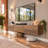 Colima Modern Floating TV Stand Up to 80" TVs Wall-Mounted Media Console with Storage-1016593719