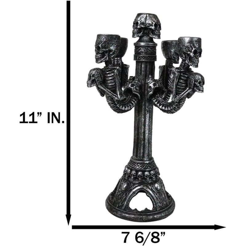 Bougeoir chandelier Penta 5-Gravel
