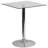 Cudney Glass Top Metal Base Dining Table
