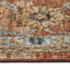 Wool Geometric Area Rug in Orange-549146425