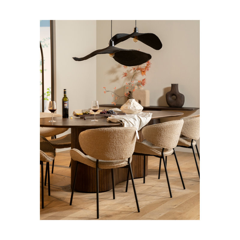 Dining Table Solid Wood Dining Table, 30''H x 99''L x 43''W