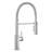 Catris Semi-Pro Pull-Down Dual-Spray Kitchen Faucet-38457389