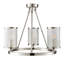 Ravens Glass Semi Flush Mount