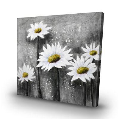 Daisies - 32"x32" art on canvas