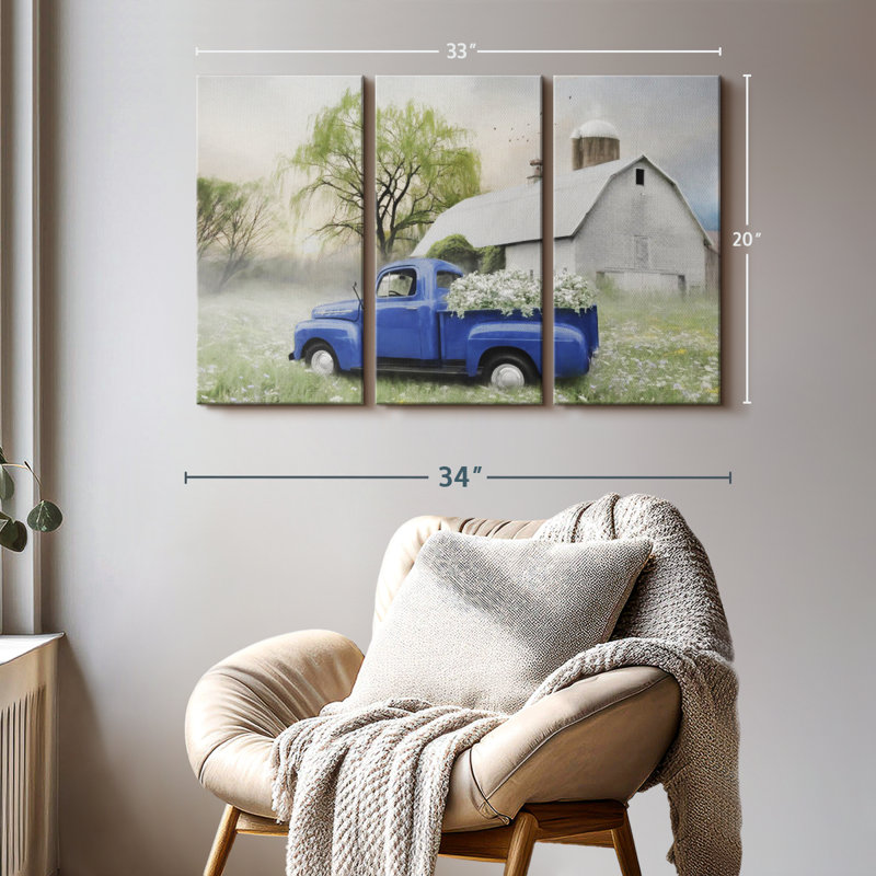 " Old Fashioned Spring " on, 20" H x 33" W