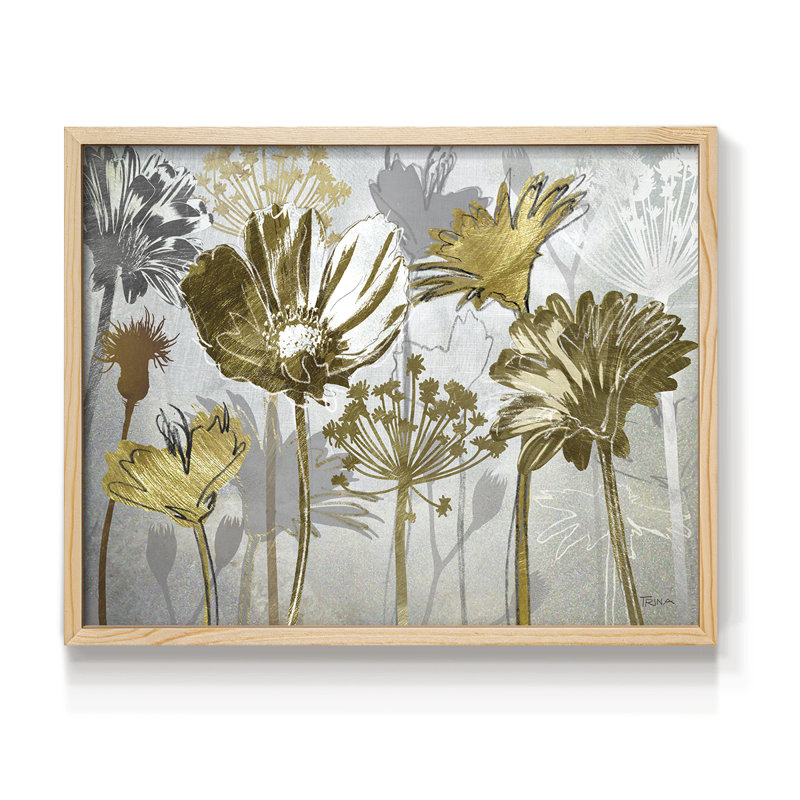 Été - impression encadrée - réversible, Naturel, H 11 po x l 14 po