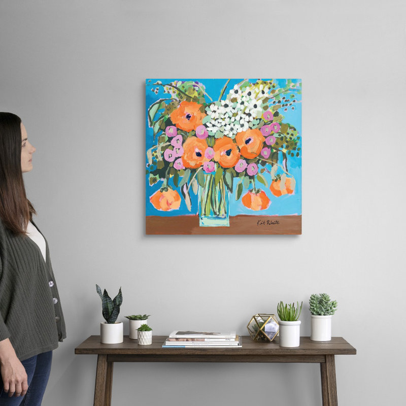 Reproduction d’art sur toile réfléchie par Kait Roberts, Toile tendue, H 24 po x l 24 po x P 1,25 po