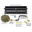 Heavy-Duty Vented Dual Row Gas Burner with Complete Fireplace Connection Kit - NG LP - Easy Install, Bonus Bag of Glowing Embers Included-101122356-101122355