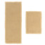 Ensemble de tapis de bain gaufré, ensemble de tapis de salle de bain antidérapant, tapis de bain ultra absorbants pour décor de salle de bain, ensembles de tapis de salle de bain très doux 2 pièces, ensemble de tapis de bain lavables (20 po x 47 po e