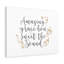 Amazing Grace - Wrapped Canvas Print
