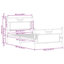 Bed Frame Without Mattress Engineered Wood-232009889-232009902