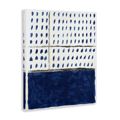 Modern Dot Pattern Canvas Wall Art by Michael Willett