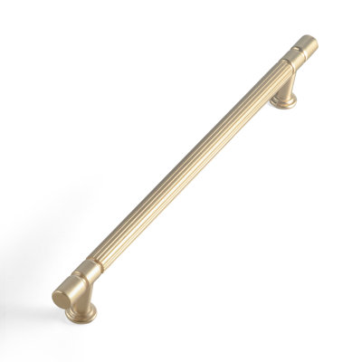 7 9/16 '' Center To Center Fluted Cabinet Pull
