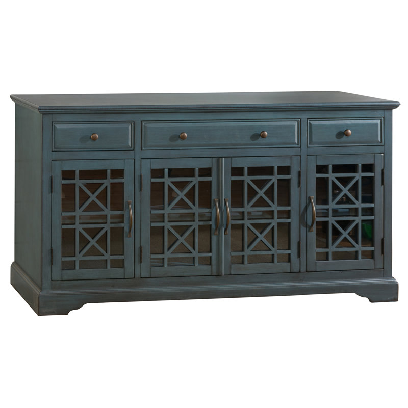 Sina 153cm Sideboard, Antique Blue