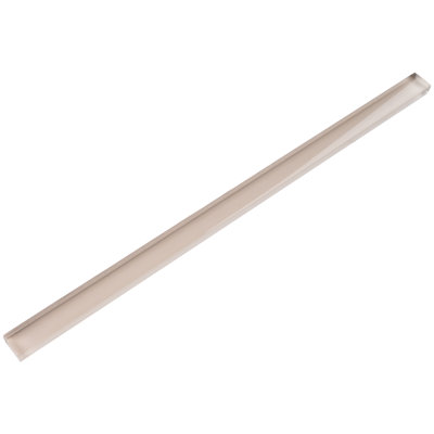 Pencil 12'' x 0.5'' Glass Border Tile