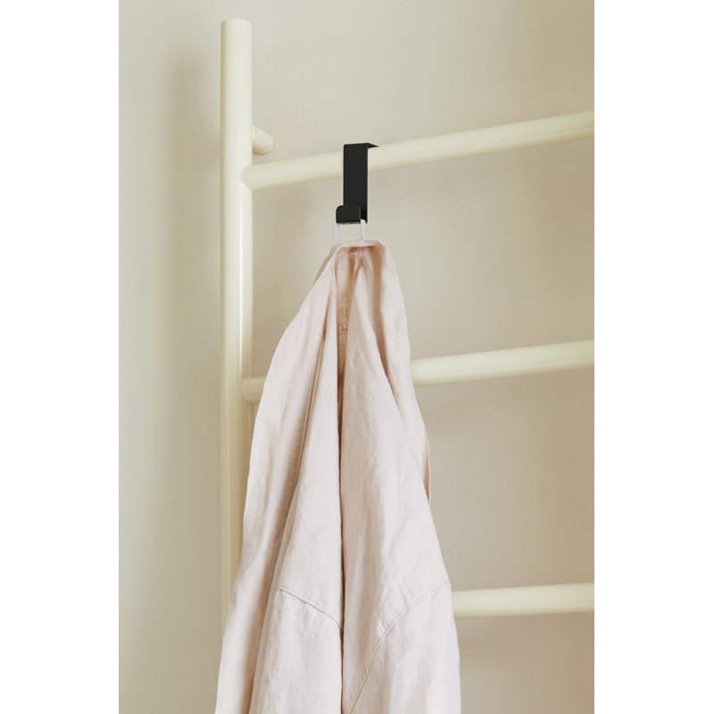 RUGI Over-the-Door Towel Hook, Black
