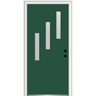 Spotlight 80'' Fiberglass Front Entry Doors